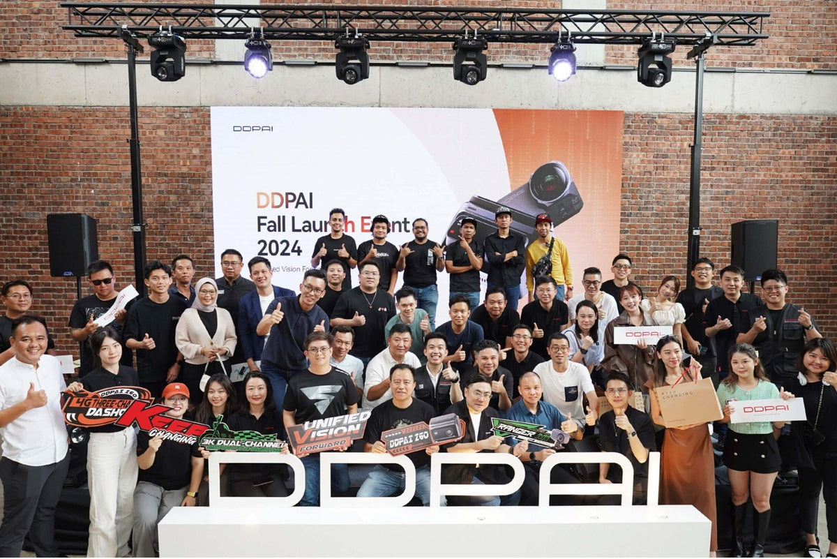 DDPAI Unveils New Products at Malaysia Fall Launch Event: Introducing the Z60 4G Dashcam & RANGER M1 Motorcycle Dashcam
