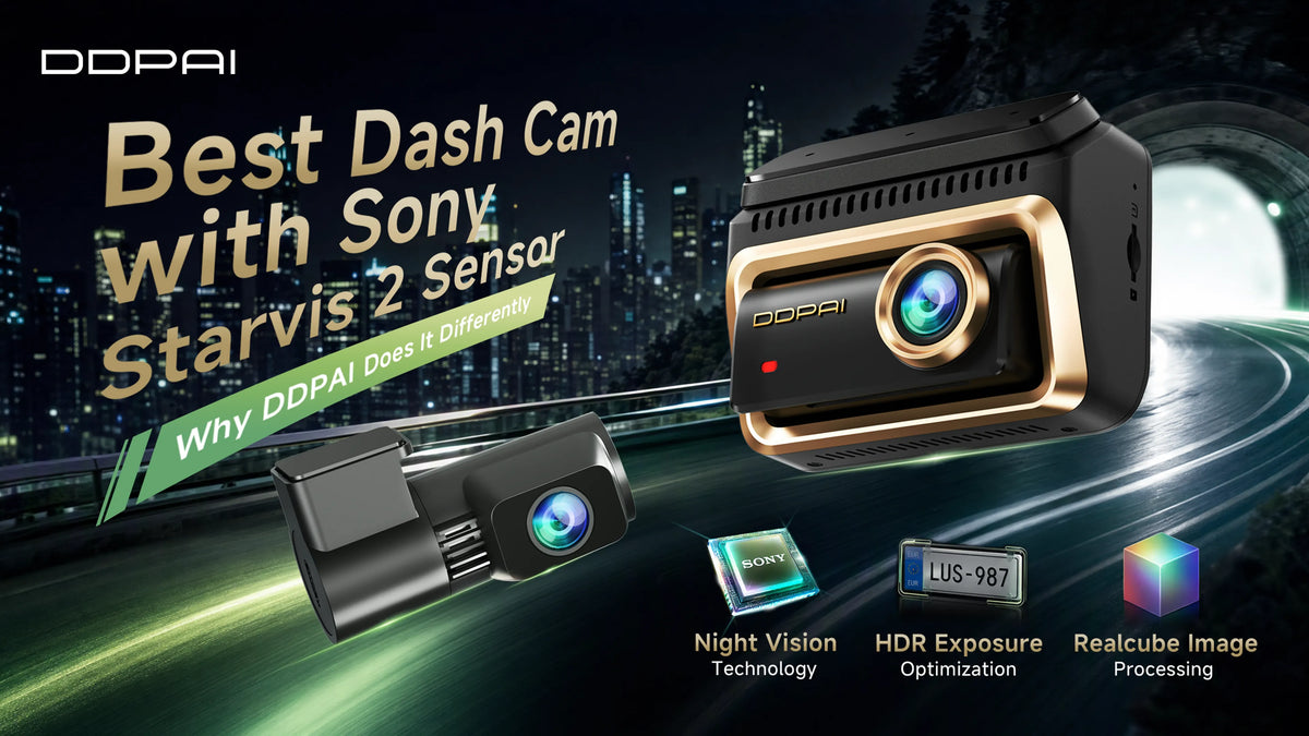 dash cam with sony starvis2 sensor